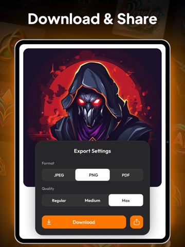 Logo Maker - Design Creator * iPad screenshot