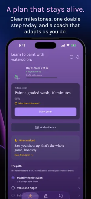 Fruition: Goal & Habit Coach screenshot 3