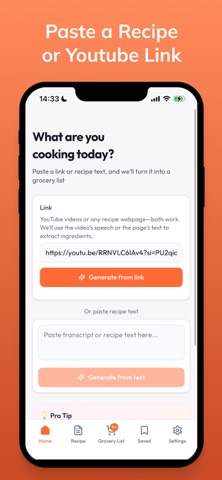 CookPrep AI: Grocery List screenshot