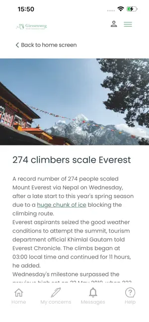 Giessenweg screenshot 2
