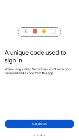 Google Authenticator screenshot 3