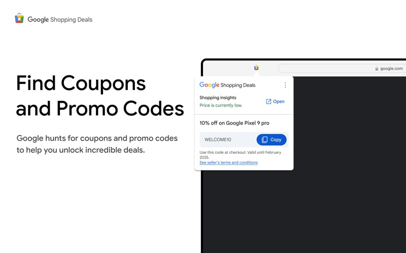 Google Shopping Deals screenshot 1