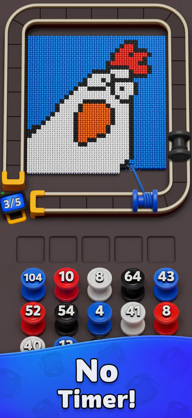 Yarn Loop: Knit Puzzle screenshot 1