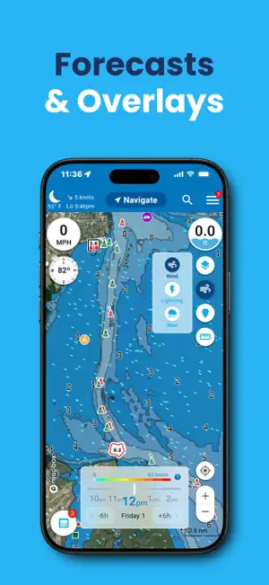Argo Navigation: Boat GPS, Map screenshot 4