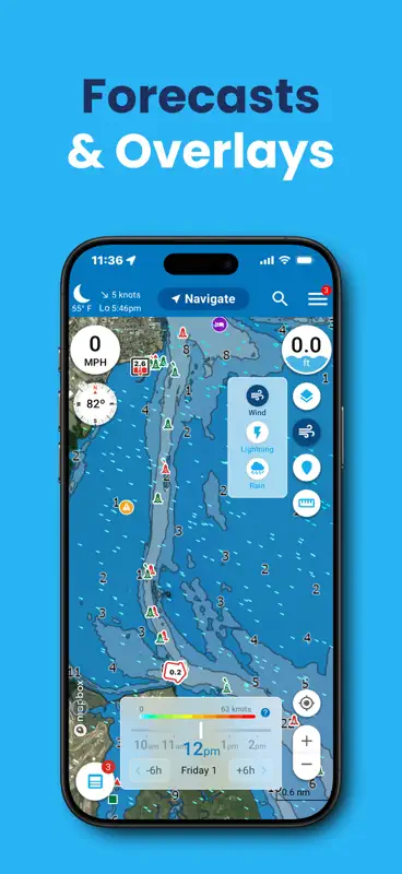 Argo Navigation: Boat GPS, Map screenshot 4 of 8