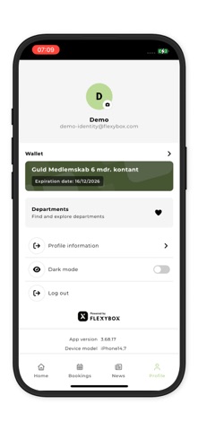 Dansk Fitness Faaborg screenshot
