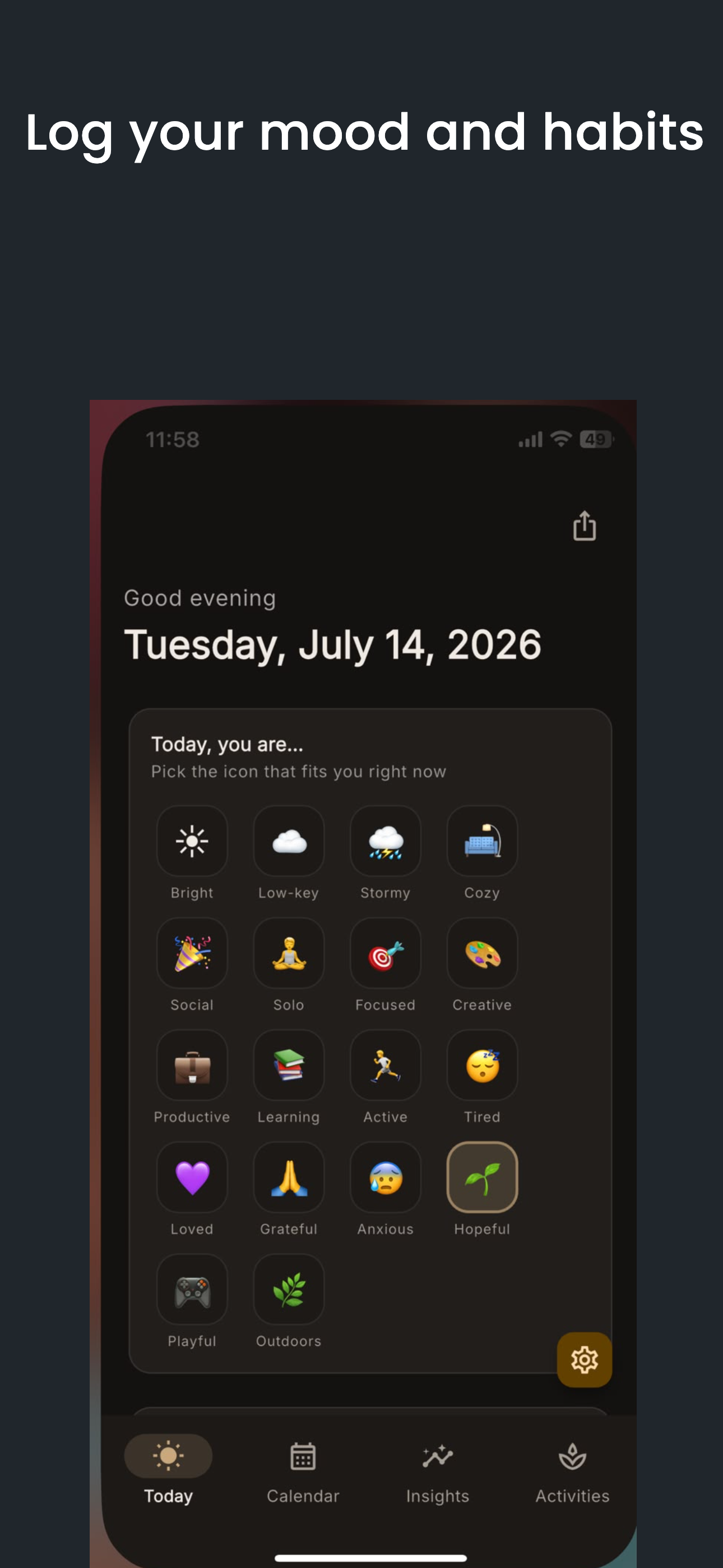 Daily Mind: Journal & Mood screenshot 5