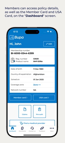 App screenshot