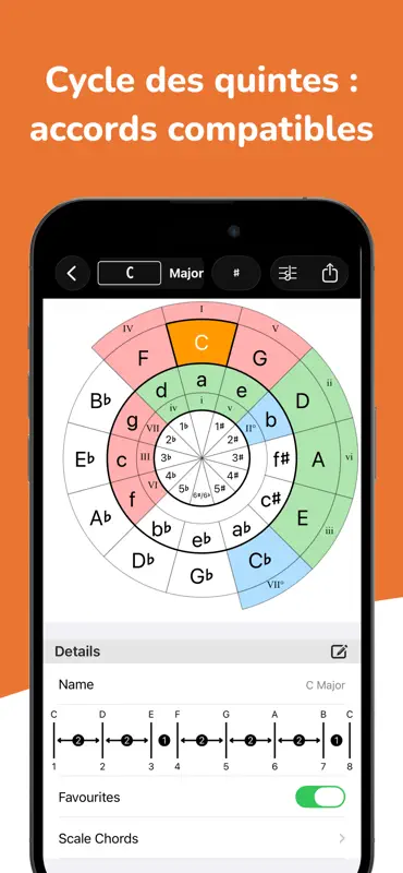 Piano Companion: accord,gammes screenshot 3 of 8