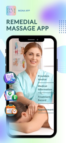 REMEDIAL MASSAGE-MonaAPP screenshot