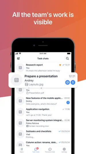YouGile: Task Tracker & Chats screenshot 4