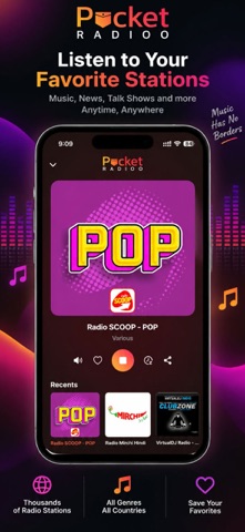 Online Radio FM: Pocket Radioo screenshot 5