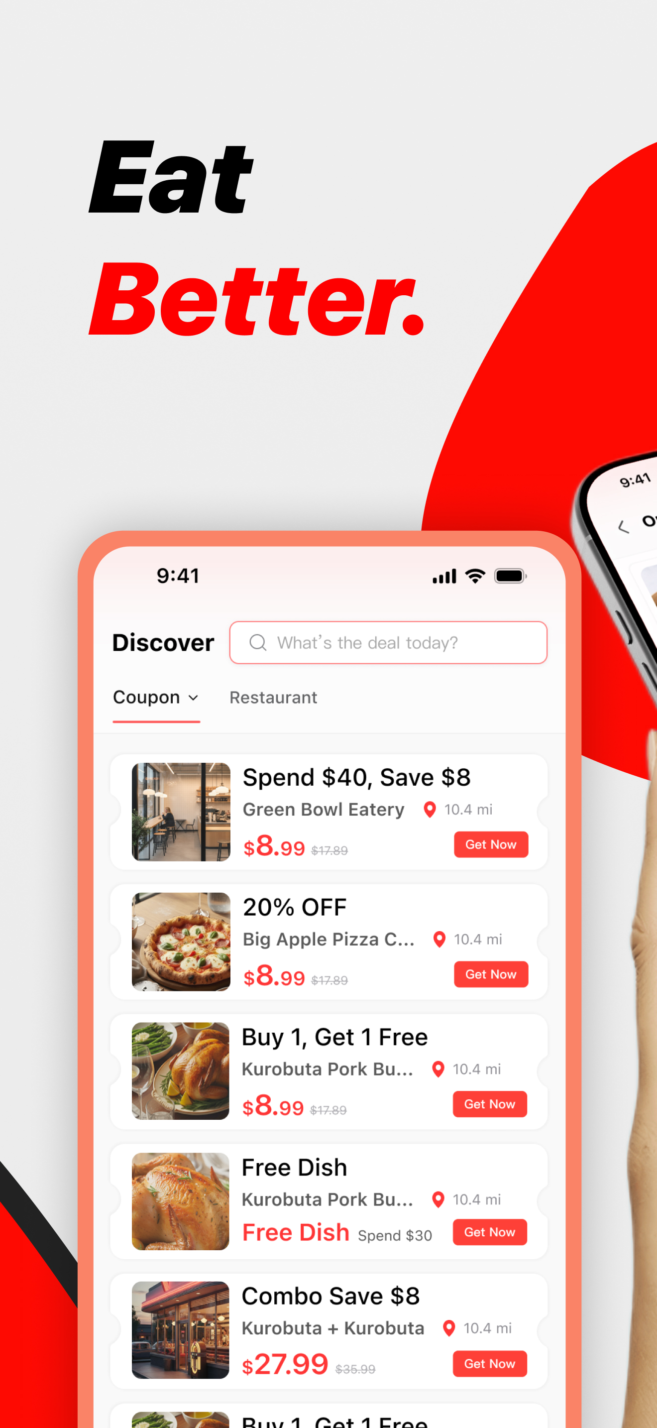 CrazyBee: Dine-in deals screenshot 3