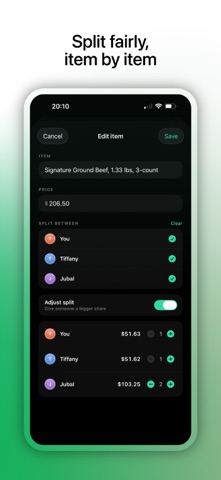 Tabs: Split Bills & Expenses Screenshot 2 of 9