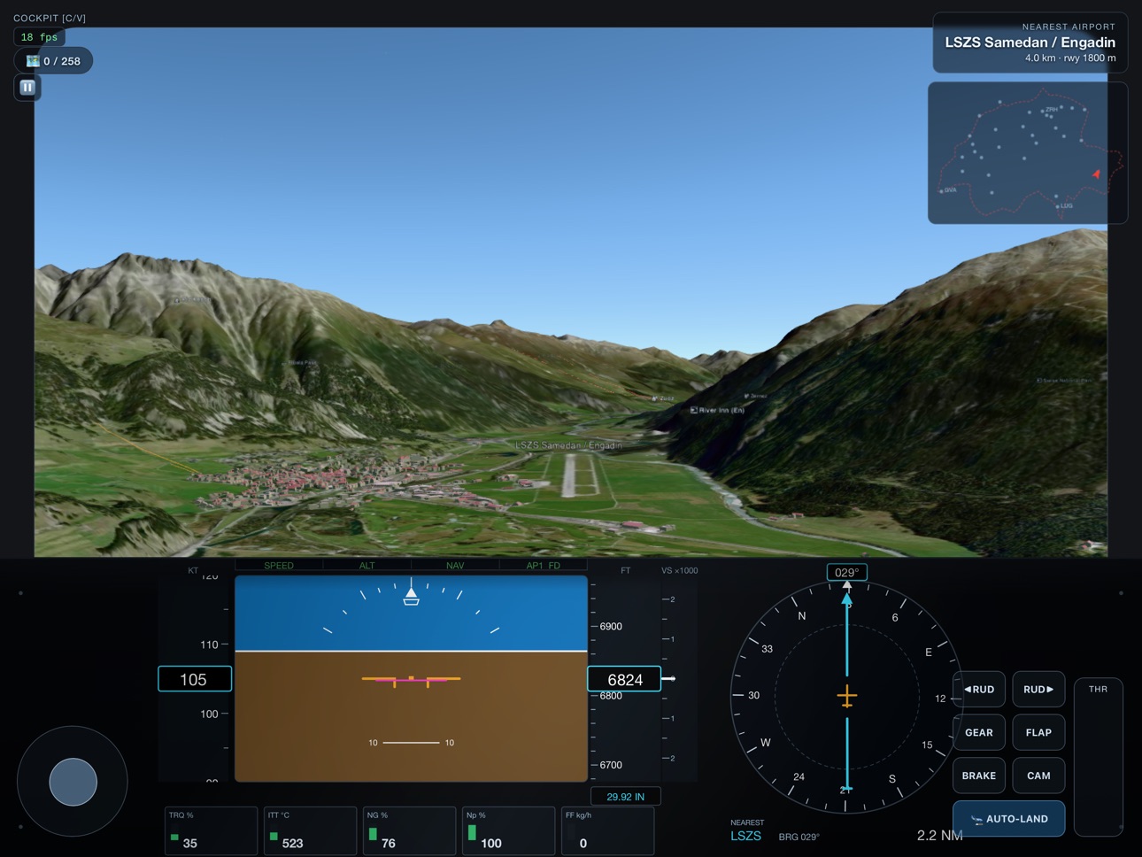 Screenshot 7 of Swiss Flight Simulator