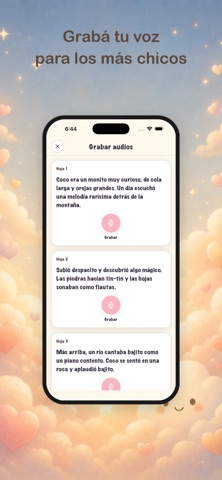 Nubi - Cuentos para soñar iPhone screenshot 5