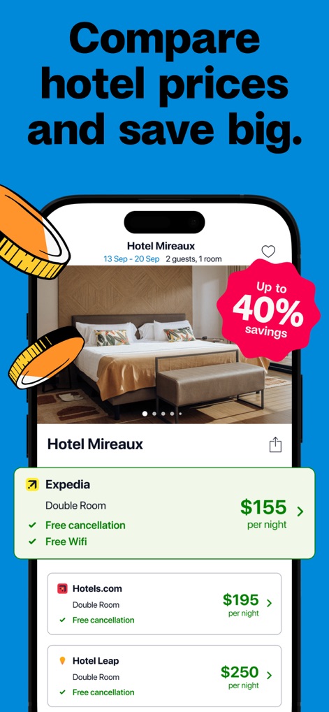 trivago: Compare hotel prices - Effortless Price Comparison