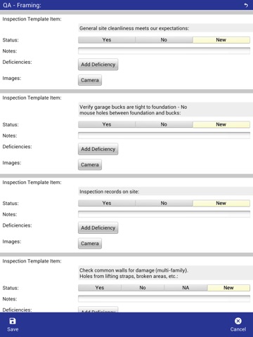 Builder Lynx Mobile Tools iPad screenshot