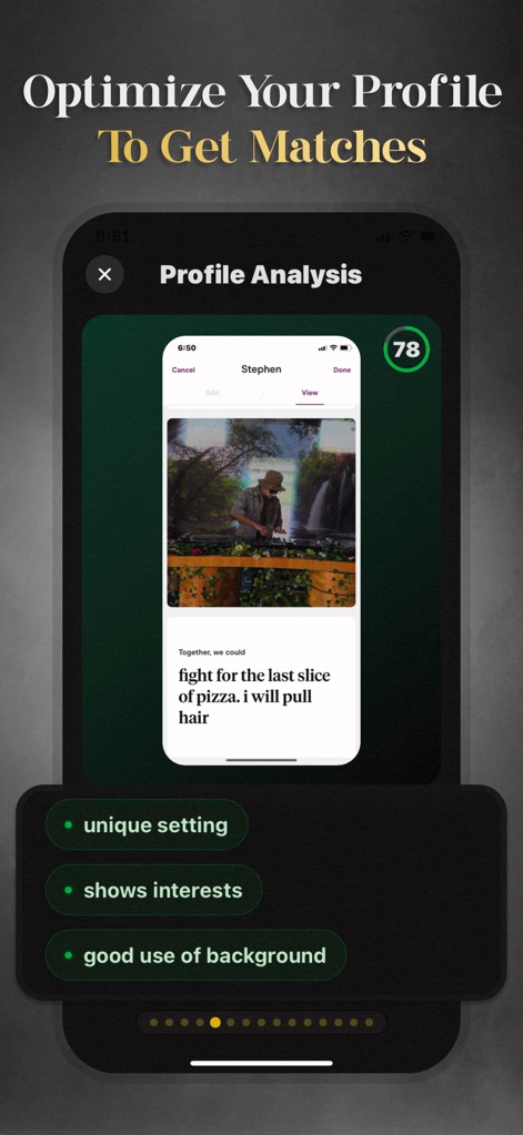 Charmd - AI Wingman - charmd-ai-profile-analysis-optimization