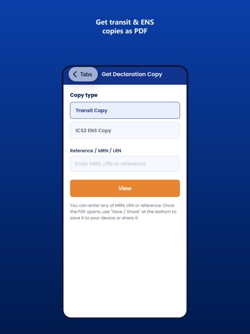 App screenshot