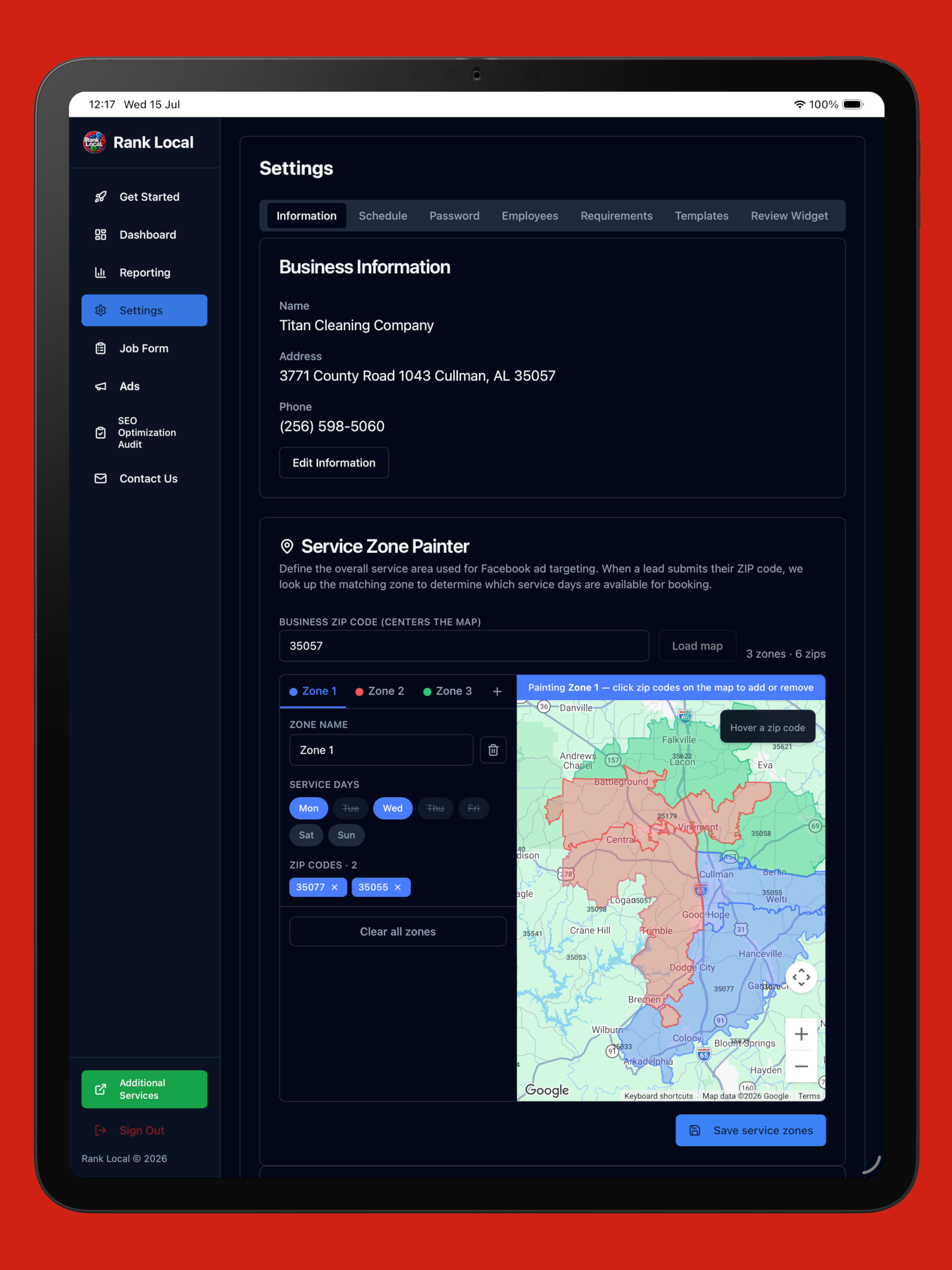 Rank Local screenshot 7