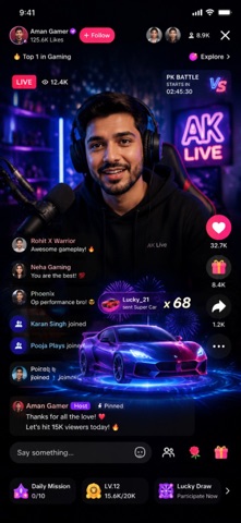 AK Live screenshot
