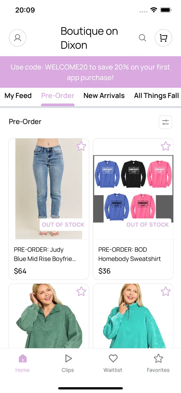 Screenshot #1 pour Boutique on Dixon