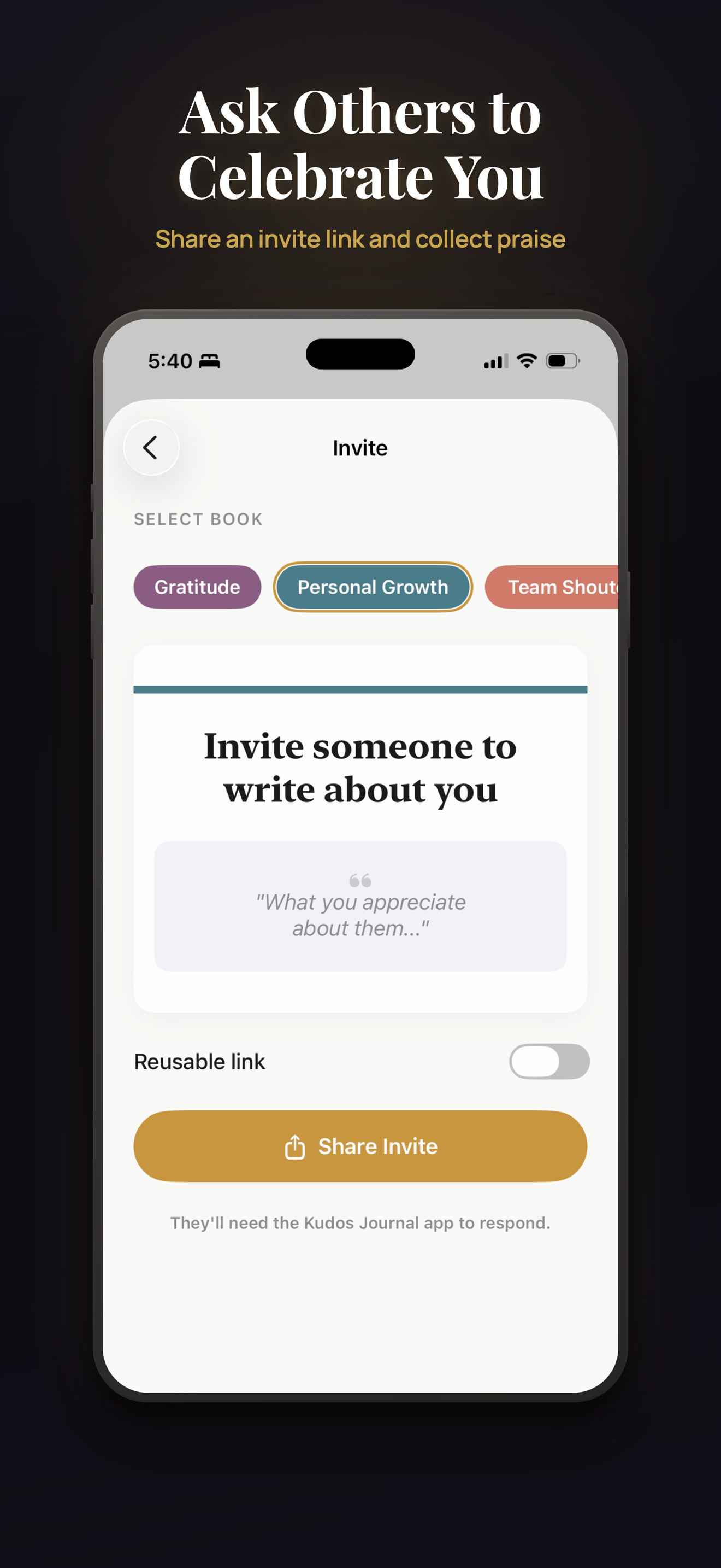 Kudos Journal