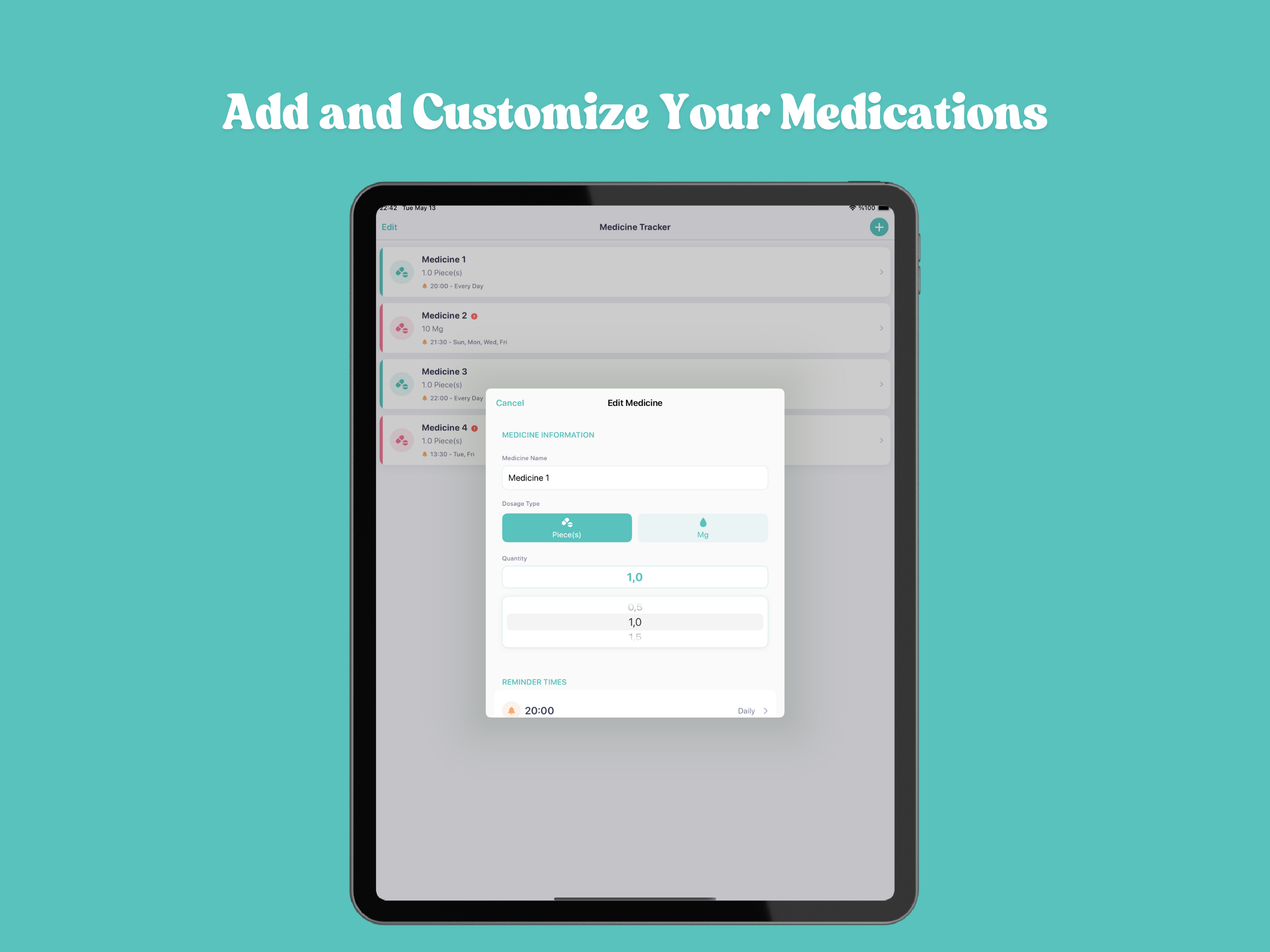Medication Tracking & Reminder