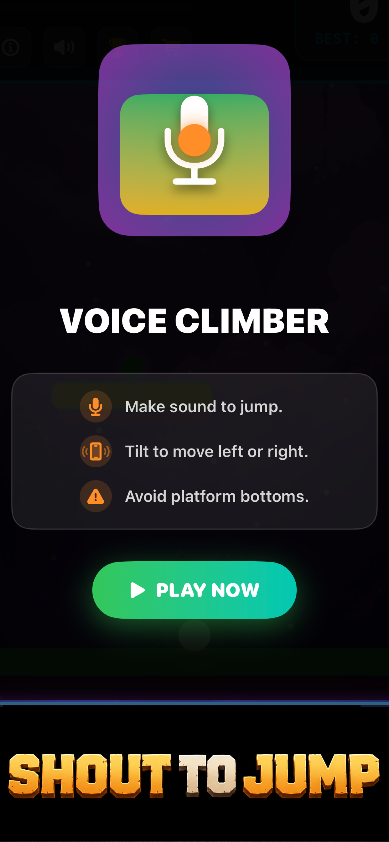 Voice Climber: Shout to Jump screenshot 6