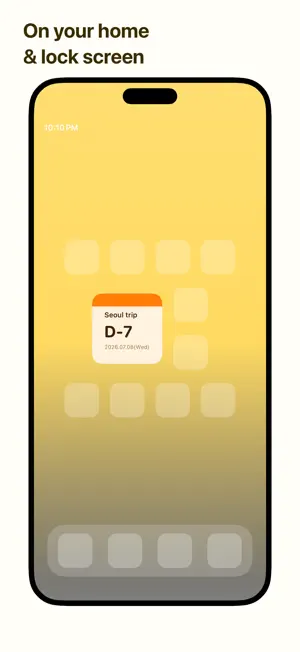 DeadLine: D-Day Widget screenshot 2