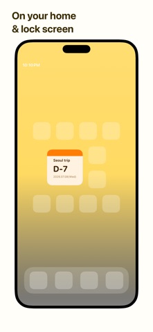 DeadLine: D-Day Widget Screenshot 2 of 5