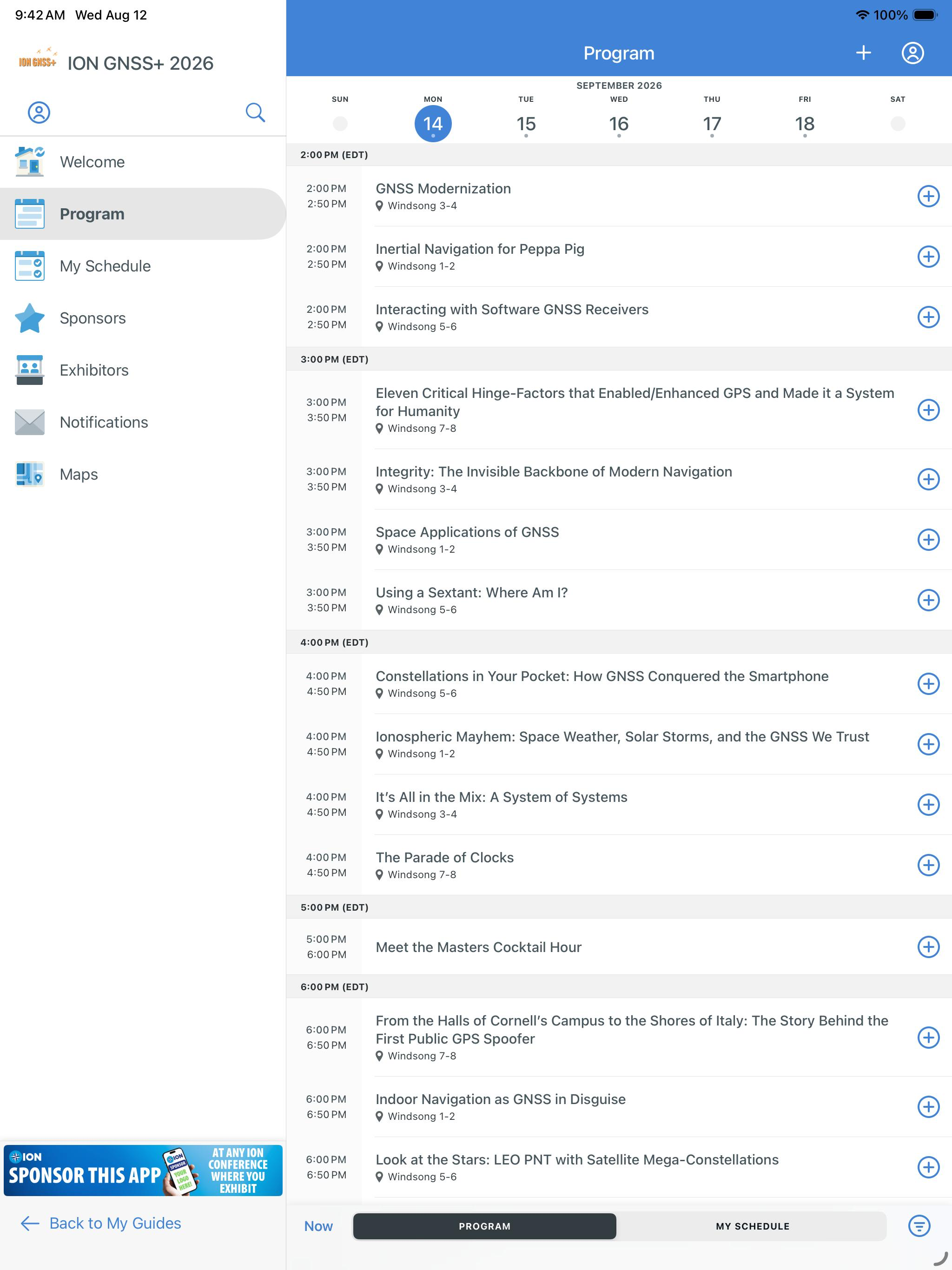 ION Conferences screenshot 5