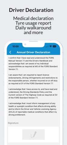 Transport Compliance App Screenshot 4 of 5