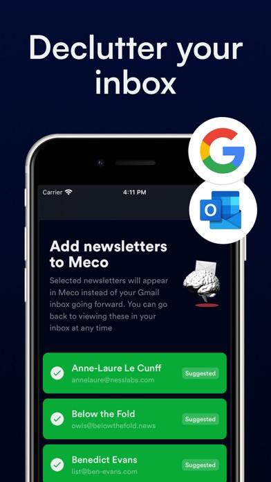 Newsletter Reader by Meco Screenshot