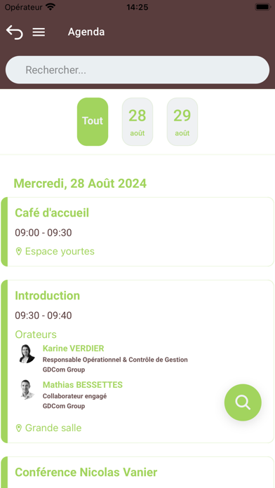 Séminaire GDCom Screenshot