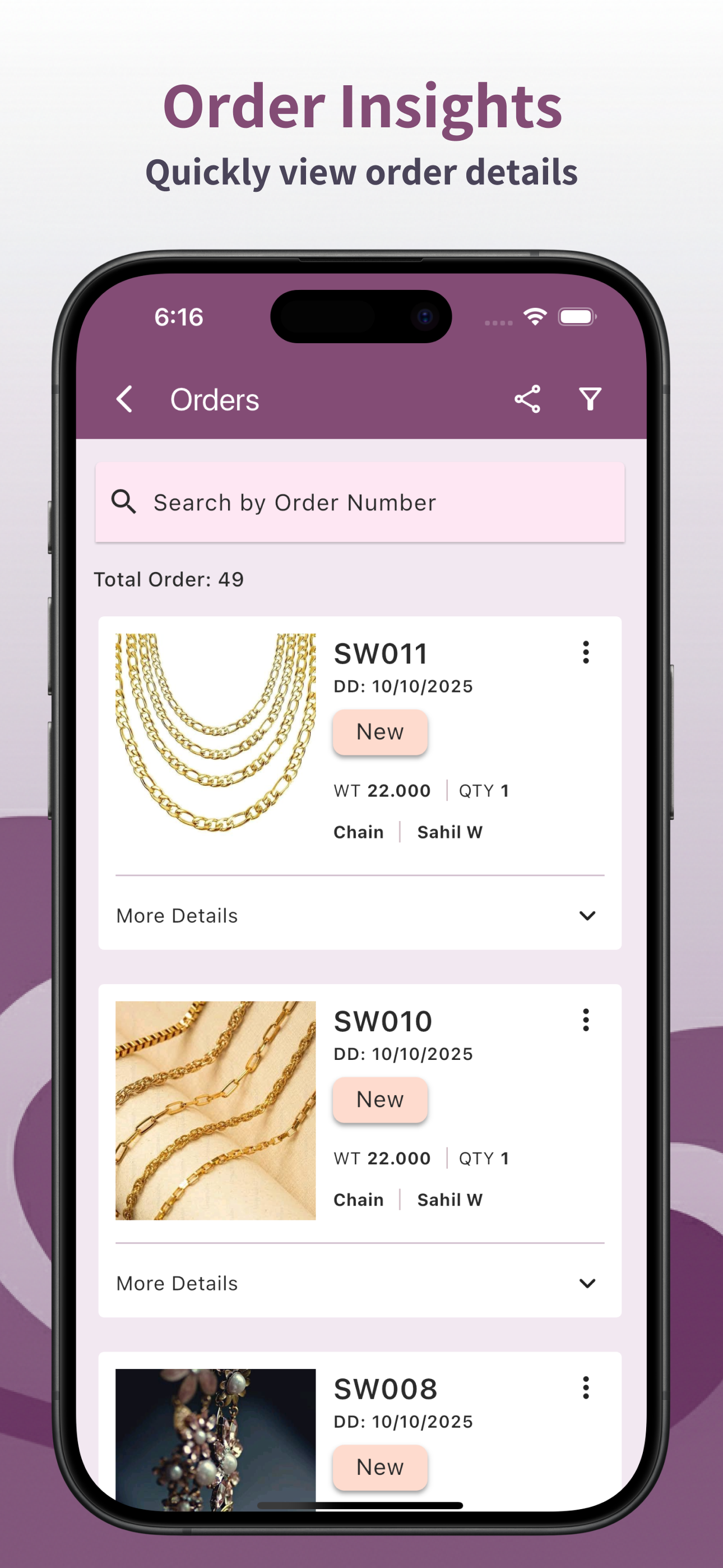 OrderEzy D screenshot 3