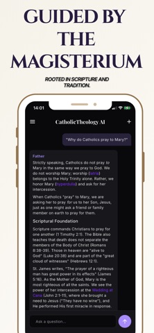 Catholic Theology: AI & Faith iPhone screenshot