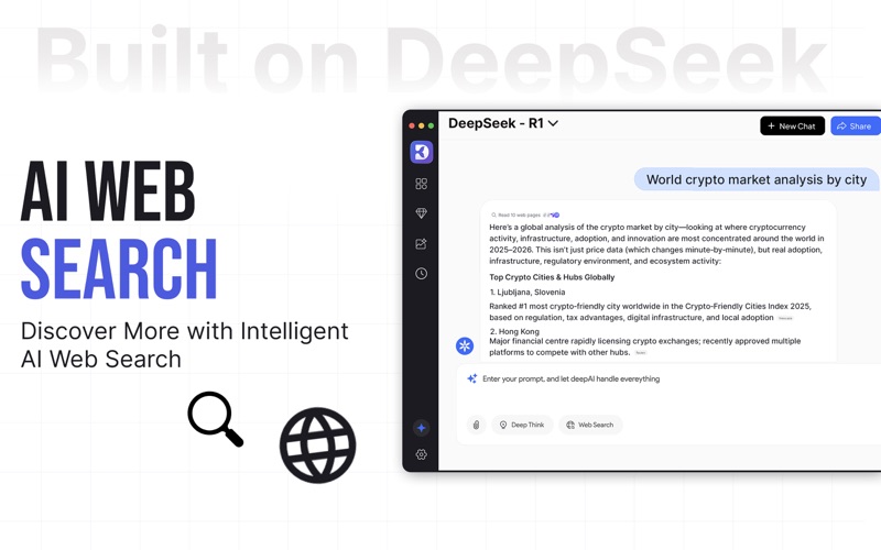 Assistant for DeepSeek iPhone screenshot