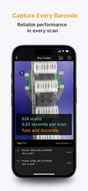Dynamsoft Barcode Scanner screenshot 2