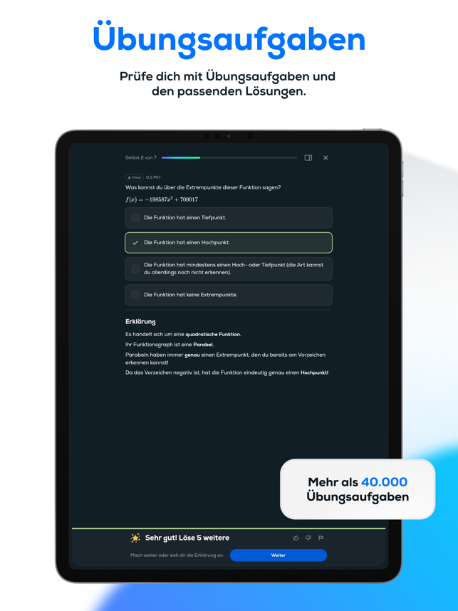 ‎simpleclub - Die Lernapp Screenshot