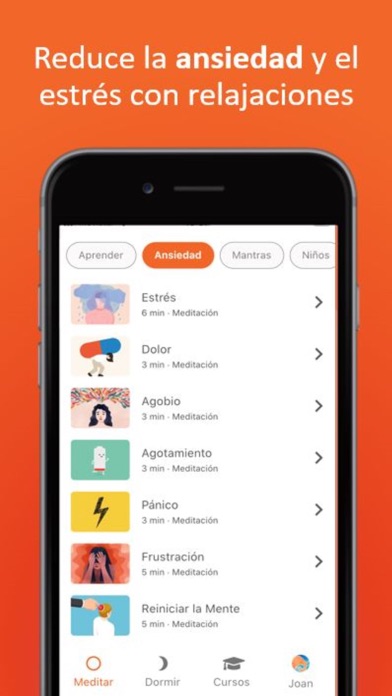 Screenshot 2 of Meditación Guiada Elefante Zen App