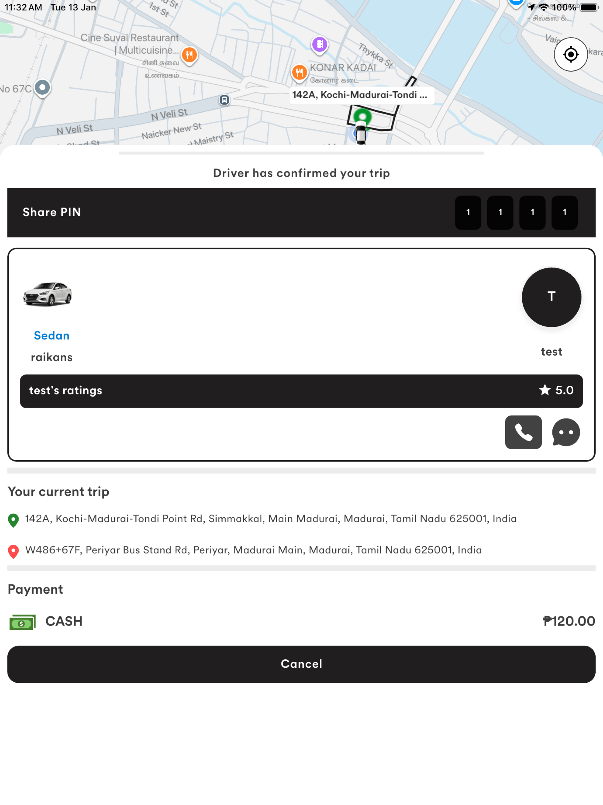 GoCab:Taxi Ride screenshot 17
