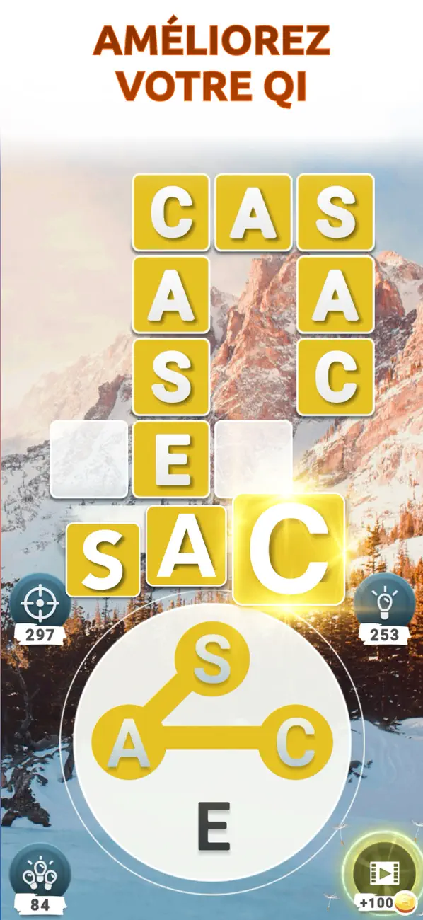 Screenshot #2 pour Jeu des Mots Croisés: Français