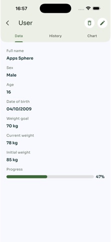 My Weight Easy screenshot
