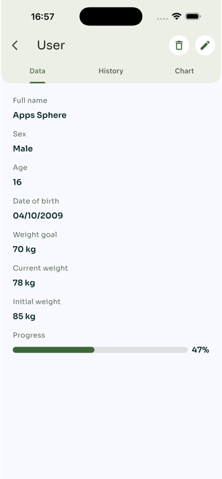 My Weight Easy Screenshot 6 of 8