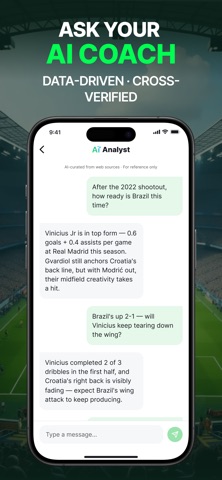 TactiQ: Football Scores & AI iPhone screenshot