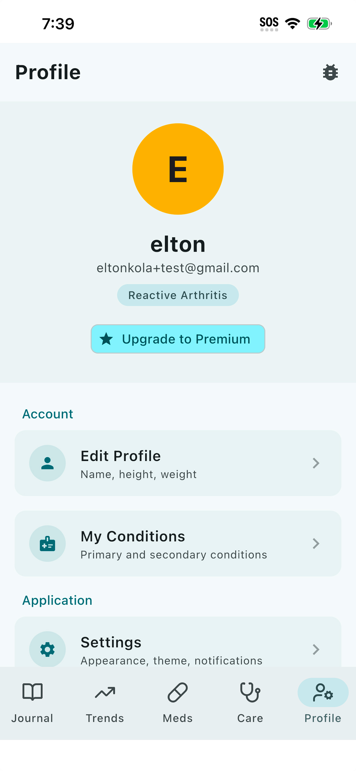 RheumaTracker screenshot 5