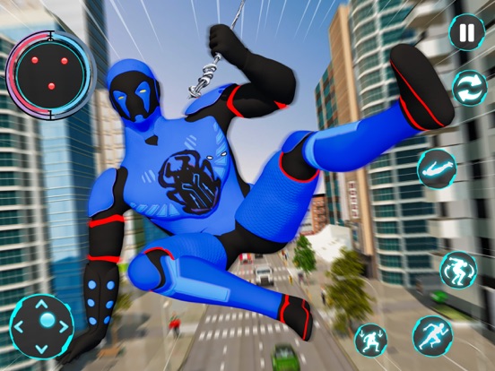 Screenshot #4 pour Flying Super Hero Robot Fight