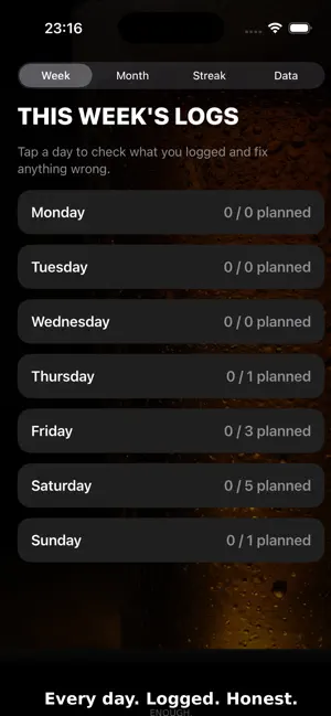 Enough. Drink Tracker screenshot 3